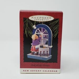 1993 Hallmark Look for the Wonder Holiday Christmas Keepsake Handcraft Ornament.